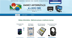 Desktop Screenshot of nikkeyinformatica.com.br