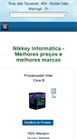 Mobile Screenshot of nikkeyinformatica.com.br